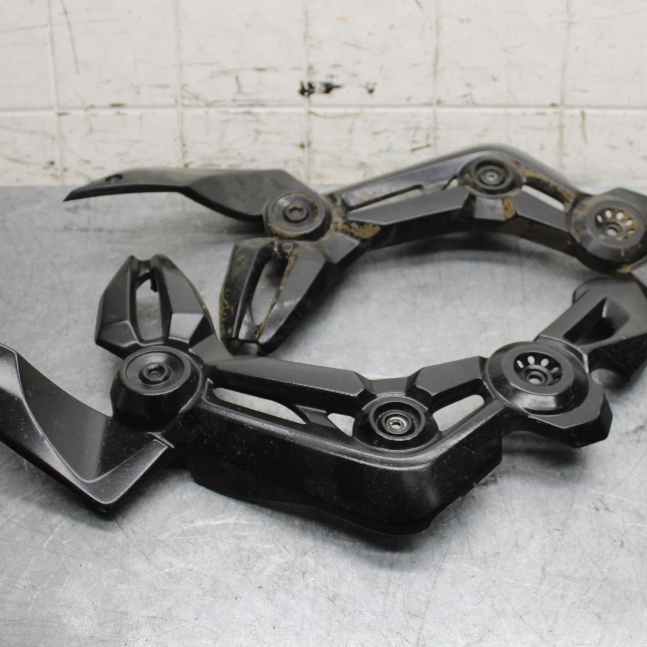 17 KAWASAKI Z900 ZR900 RIGHT LEFT FRAME MID SIDE COVERS COWLS PANELS TRIM BB549