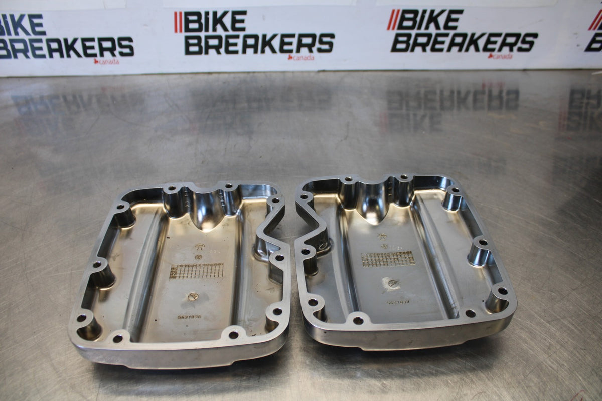 03-17 VICTORY VEGAS ENGINE TOP END CYLINDER HEAD COVER SET  BB874