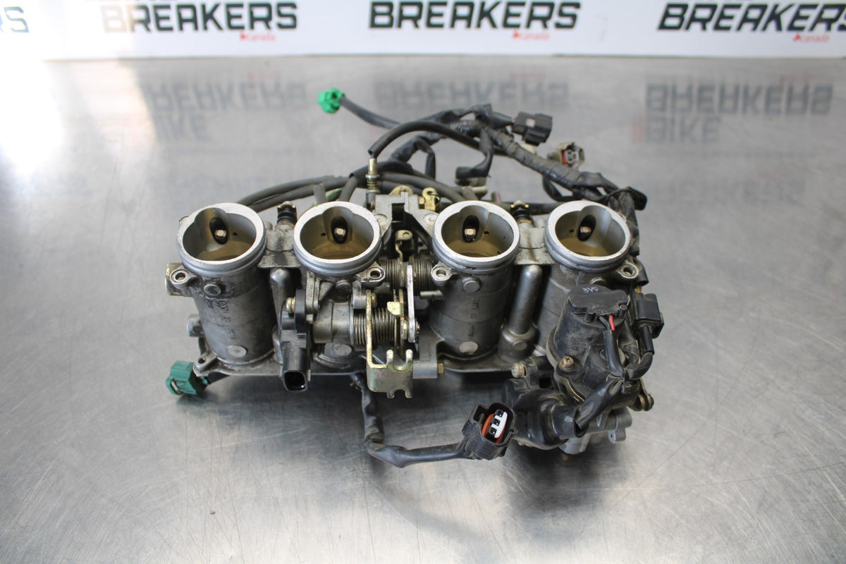 04-06 YAMAHA YZF R1 MAIN FUEL INJECTORS / THROTTLE BODIES BB432