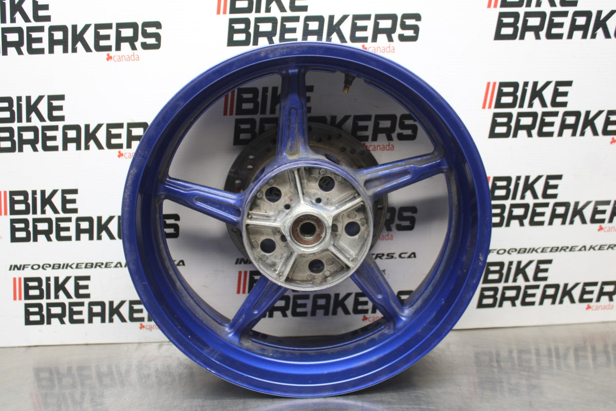 17-24 SUZUKI SV650 REAR WHEEL BACK RIM & ROTOR BB829