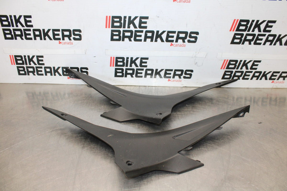 16 APRILIA TUONO V4 1100 RIGHT LEFT FRONT SEAT PANELS TRIMS COWLS FAIRINGS BB905