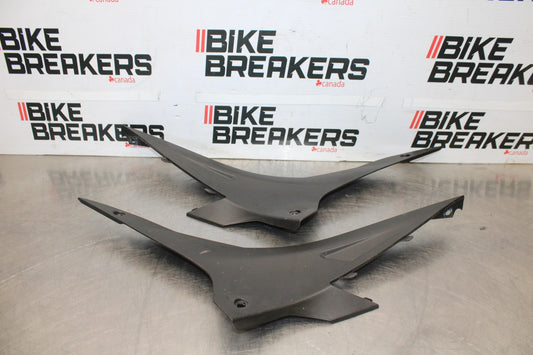 16 APRILIA TUONO V4 1100 RIGHT LEFT FRONT SEAT PANELS TRIMS COWLS FAIRINGS BB905