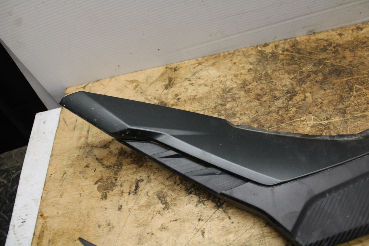 16-18 HONDA CBR500R RIGHT LEFT FRONT SIDE SEAT PANELS TRIMS COWLS BB345 