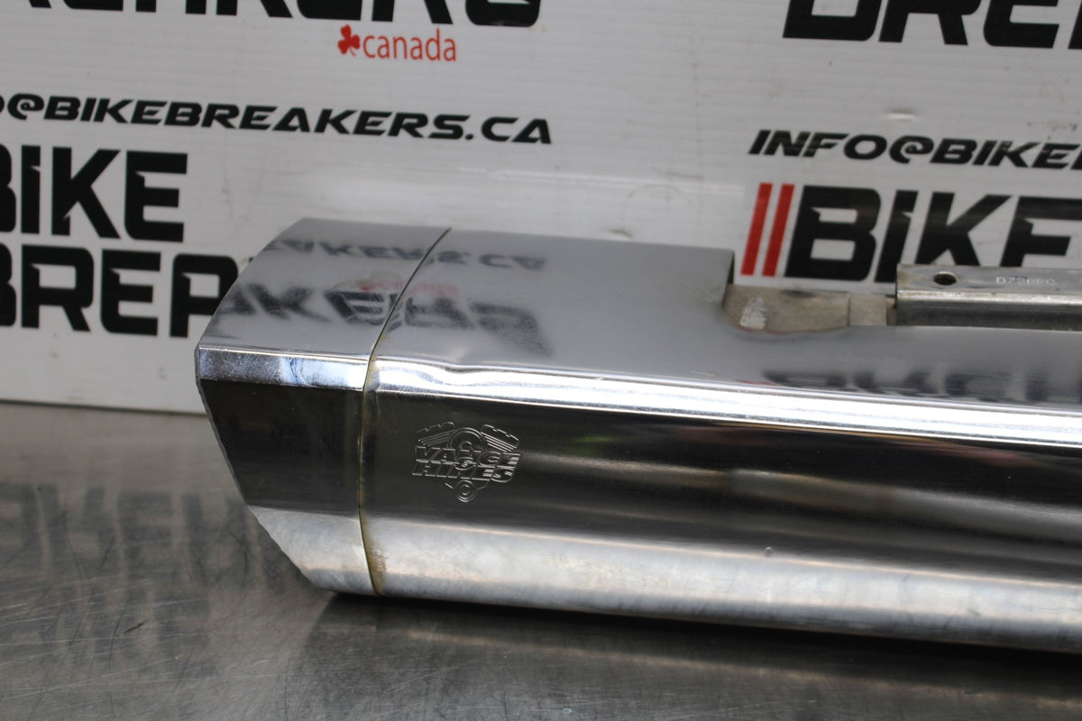 08 HARLEY-DAVIDSON ELECTRA GLIDE POLICE EFI FLHTPI VANCE&HINES PIPES  BB816