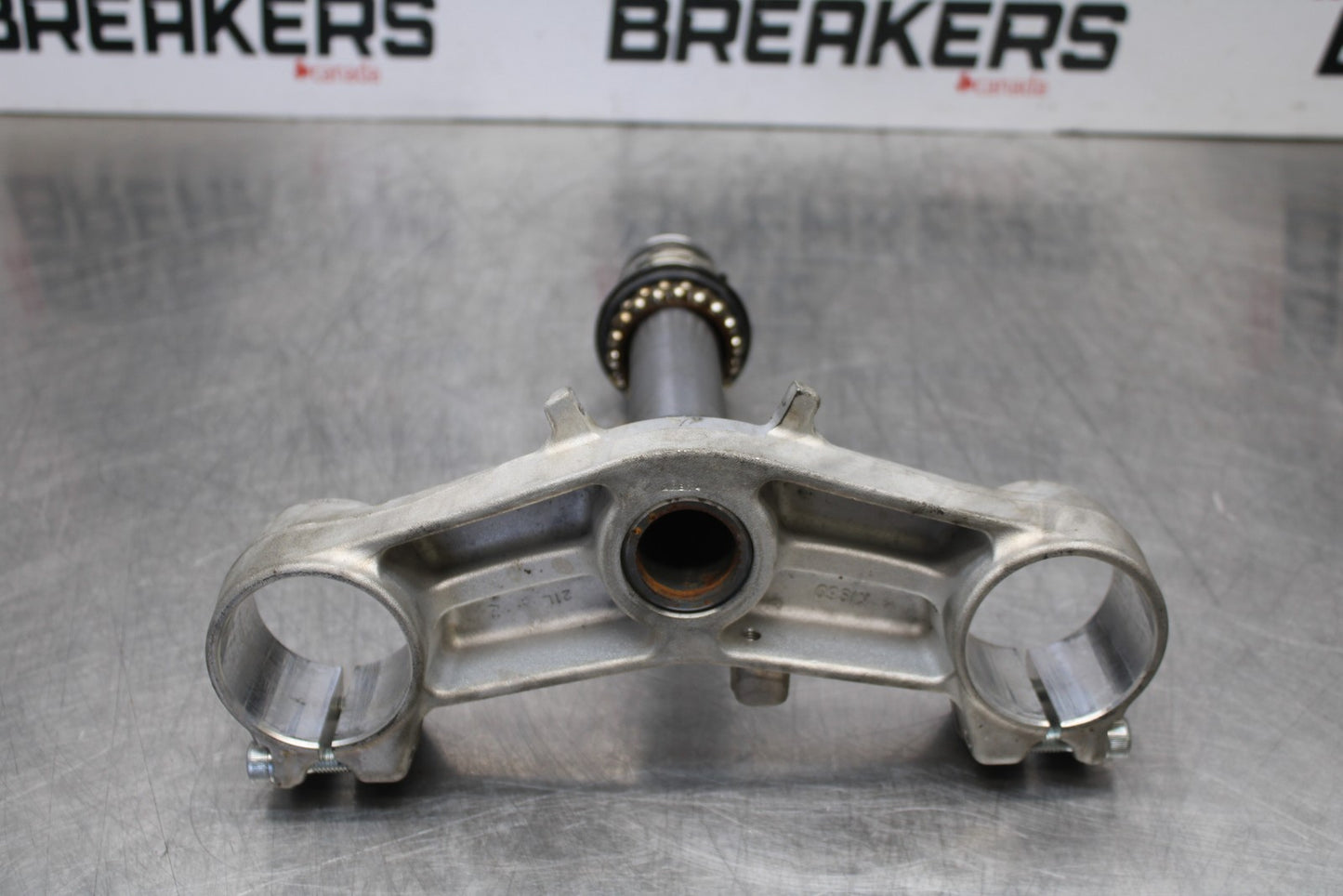 21-23 KAWASAKI NINJA ZX6R FRONT FORKS CLAMP LOWER TRIPLE TREE STEM BB179