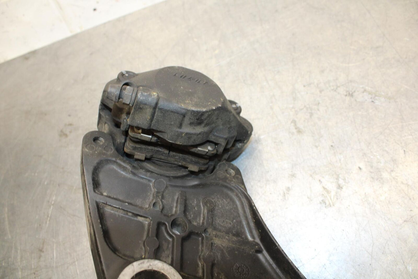 08-09 KAWASAKI NINJA ZX14R REAR BACK BRAKE CALIPER W MOUNT BRACKET BB73