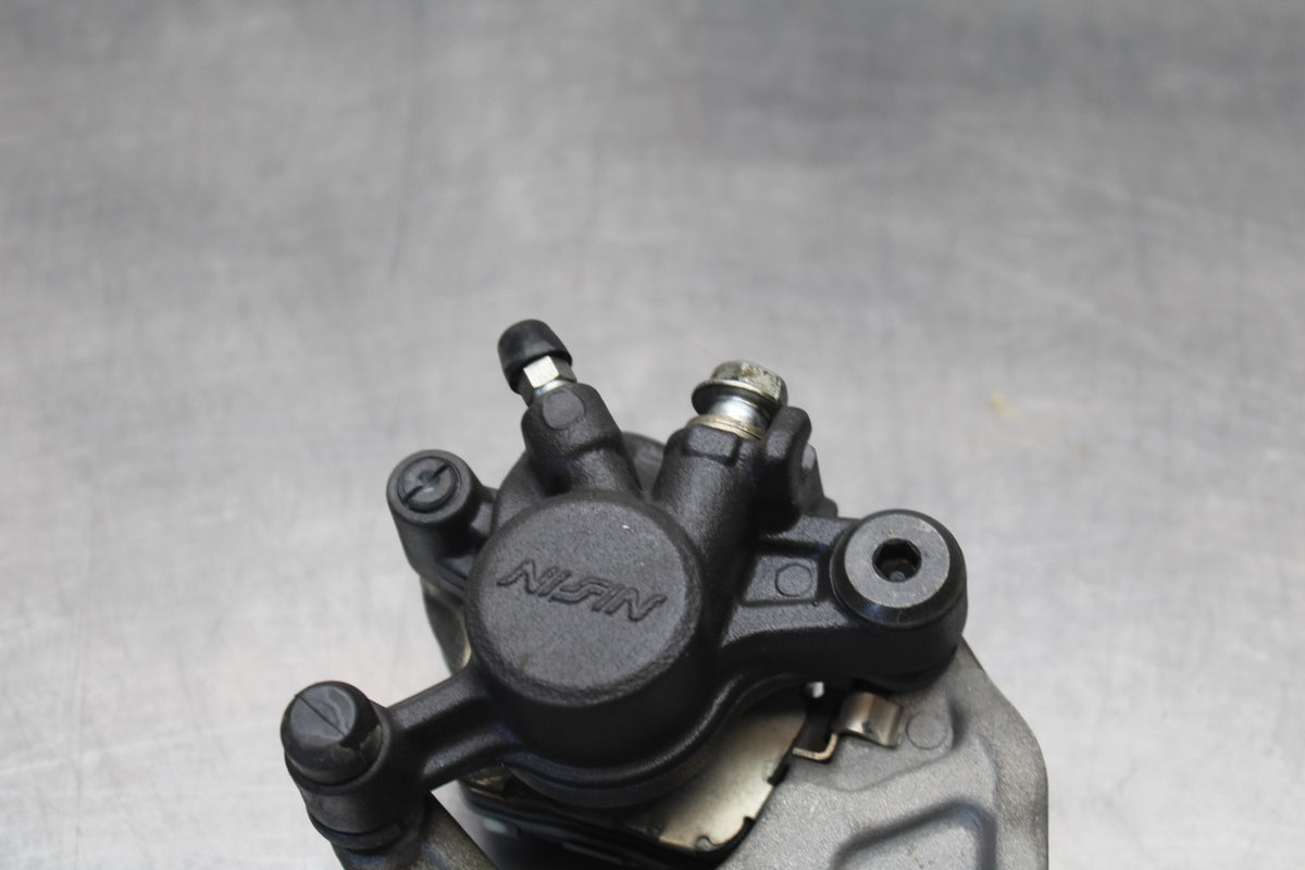 11-22 SUZUKI GSXR 600  REAR BACK BRAKE CALIPER W MOUNT BRACKET BB193