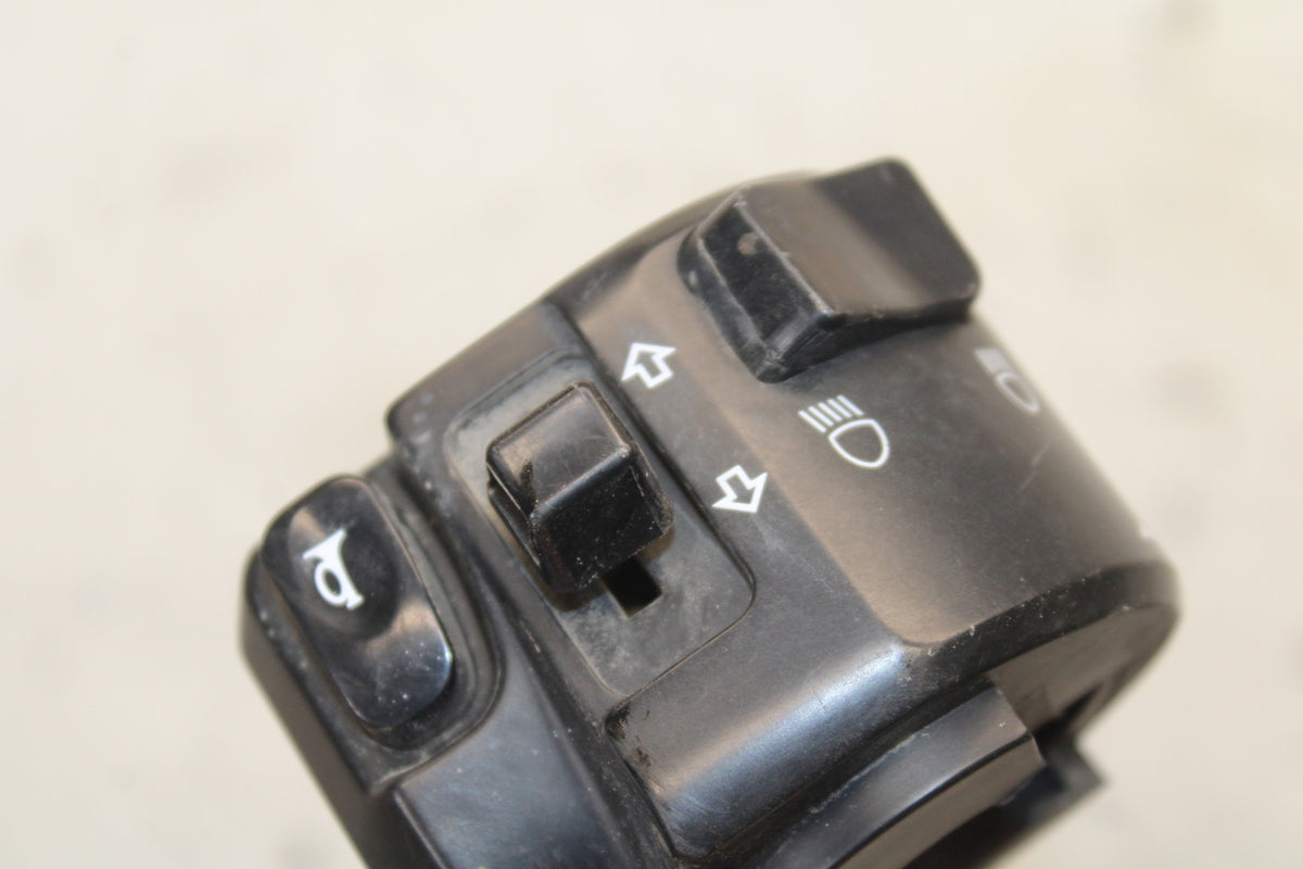 08-18 KAWASAKI KLR650 LEFT CLIP ON HANDLE HORN SIGNALS SWITCH SWITCHES BB707