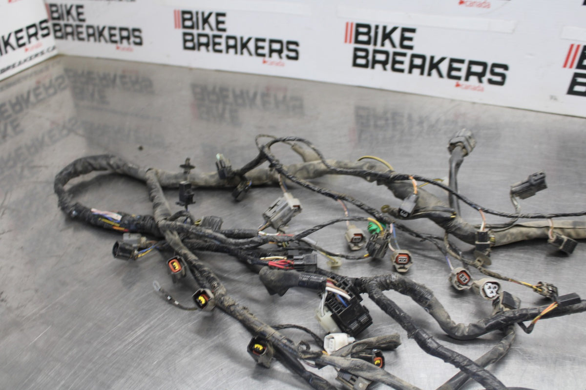 08 KAWASAKI ZX6R MAIN ENGINE WIRING HARNESS MOTOR WIRE LOOM BB896