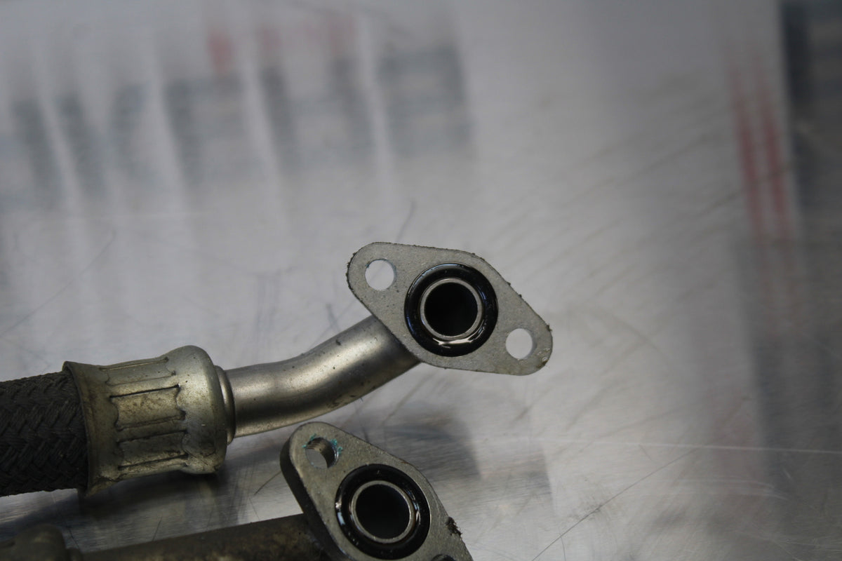 11 SUZUKI GSXR1000 ENGINE MOTOR OIL COOLER HOSES BB142