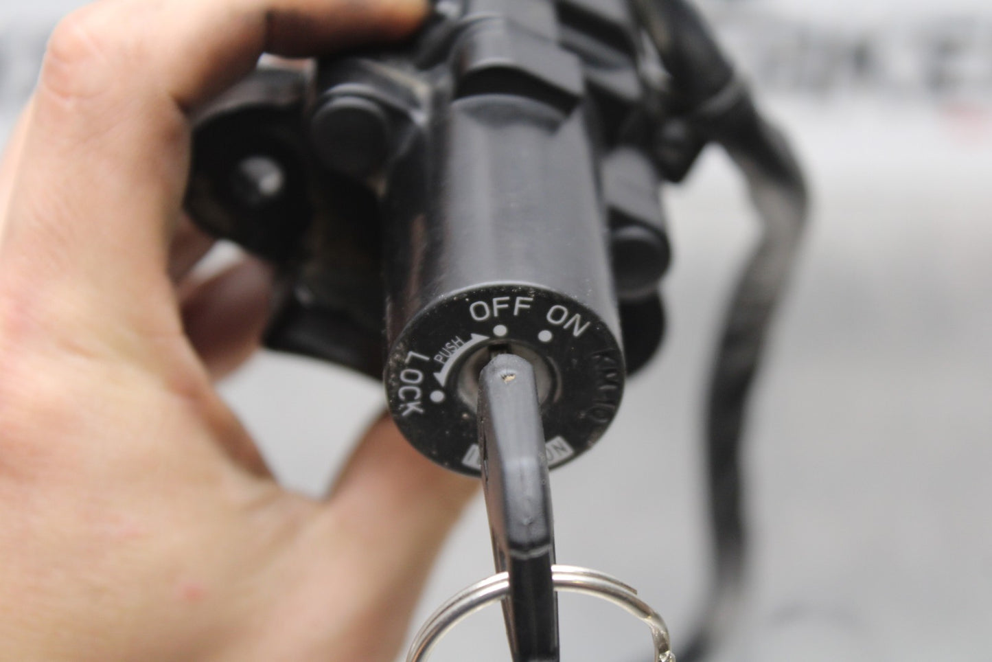 13-17 KAWASAKI NINJA 300 EX300 ABS IGNITION LOCK KEY SET GAS CAP AND SEAT  BB187