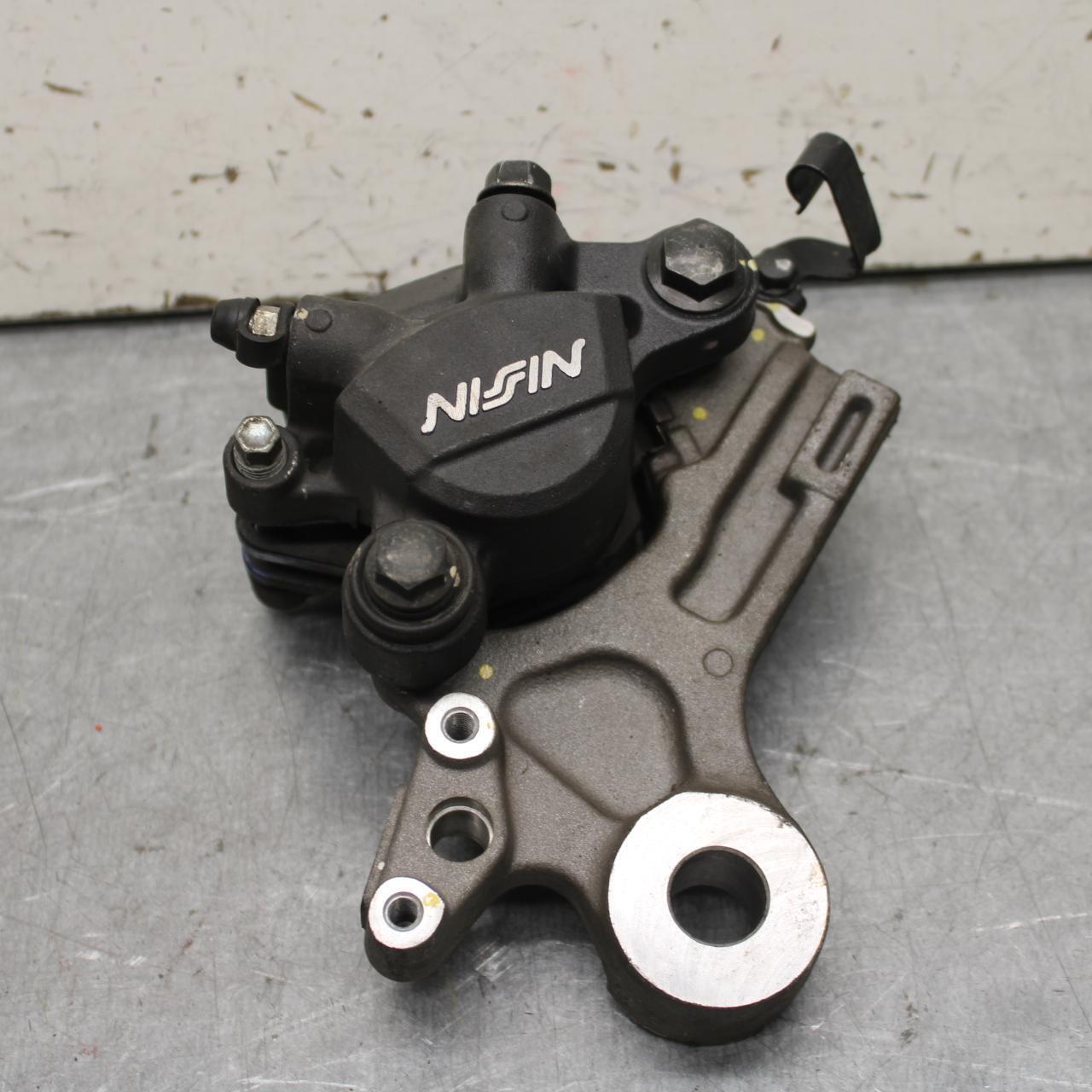 15-18 HONDA CB300FA REAR BACK BRAKE CALIPER W MOUNT BRACKET BB646