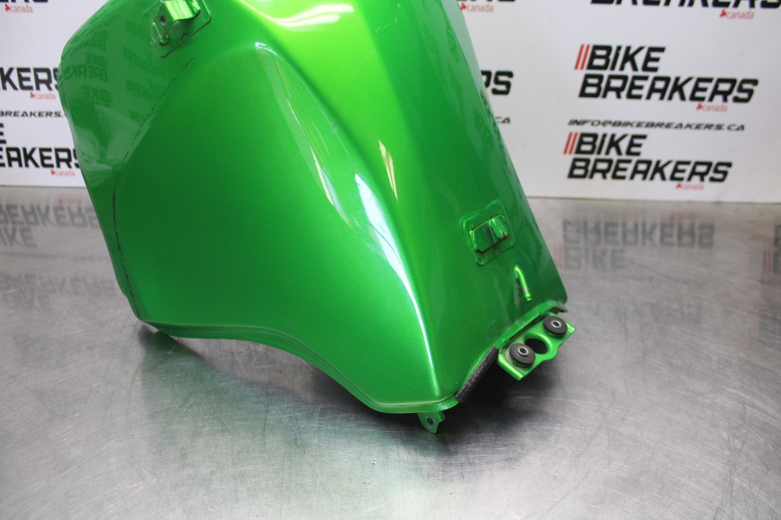 08-18 KAWASAKI KLR650 GAS TANK FUEL CELL PETROL RESERVOIR BB183
