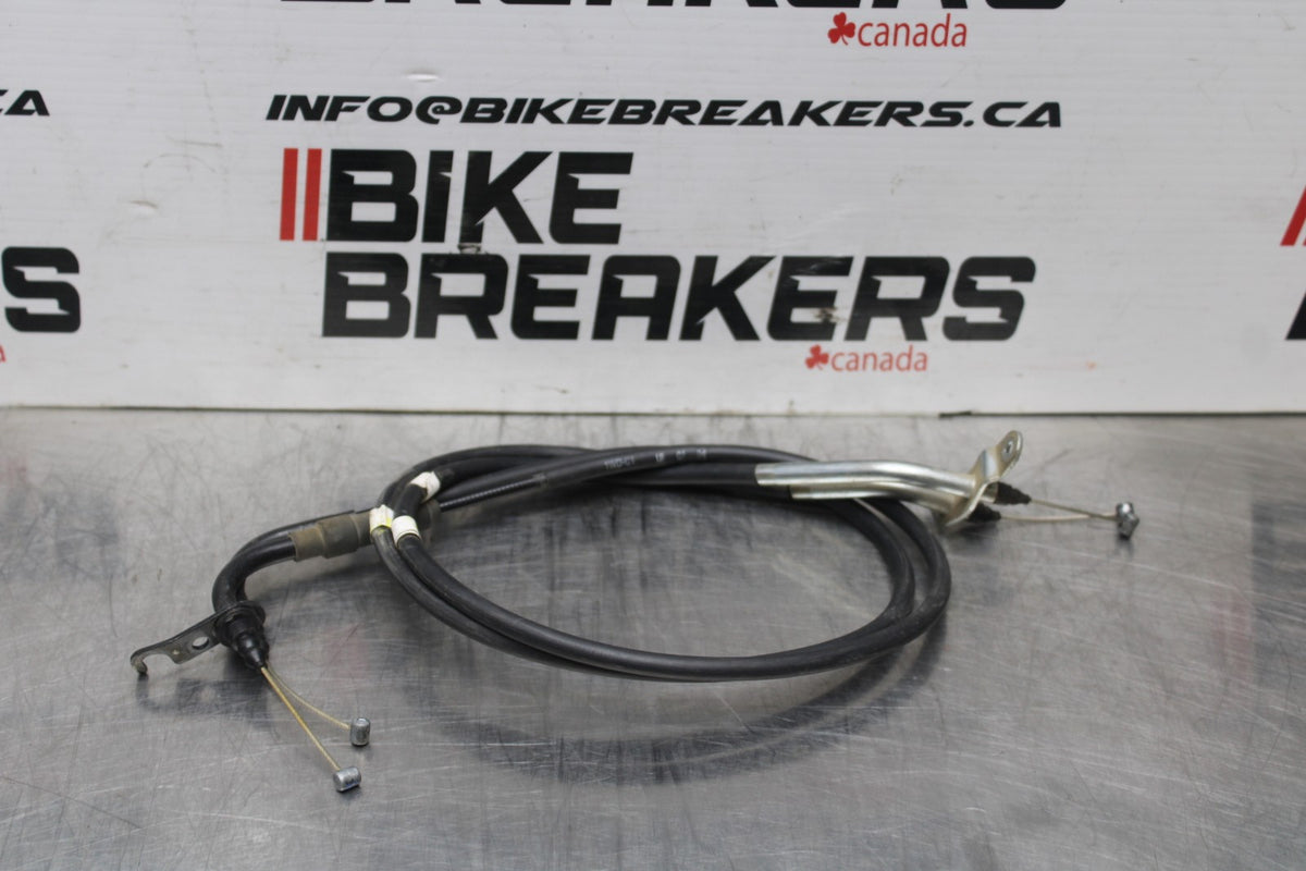 17-18 YAMAHA YZF R3 THROTTLE CABLES LINES BB788
