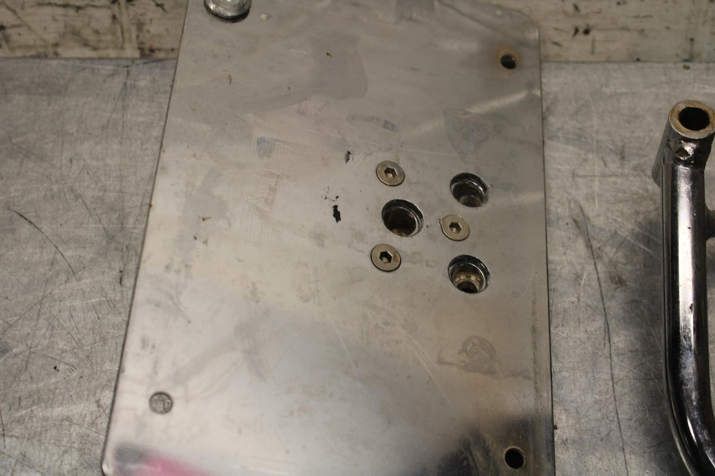 2005 Kawasaki Vulcan 1600 VN1600A ASSORTED CHROME BITS BRACKETS COVERS BB574