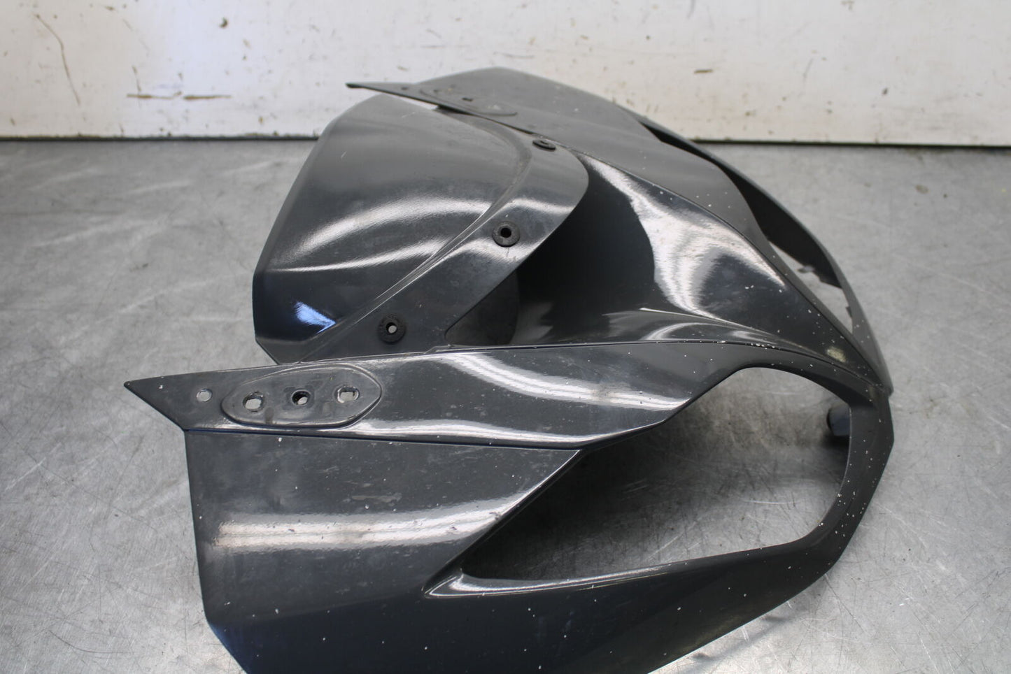 09-12 KAWASAKI NINJA ZX6R AFTERMARKET FRONT UPPER NOSE FAIRING COWL SHROUD BB656