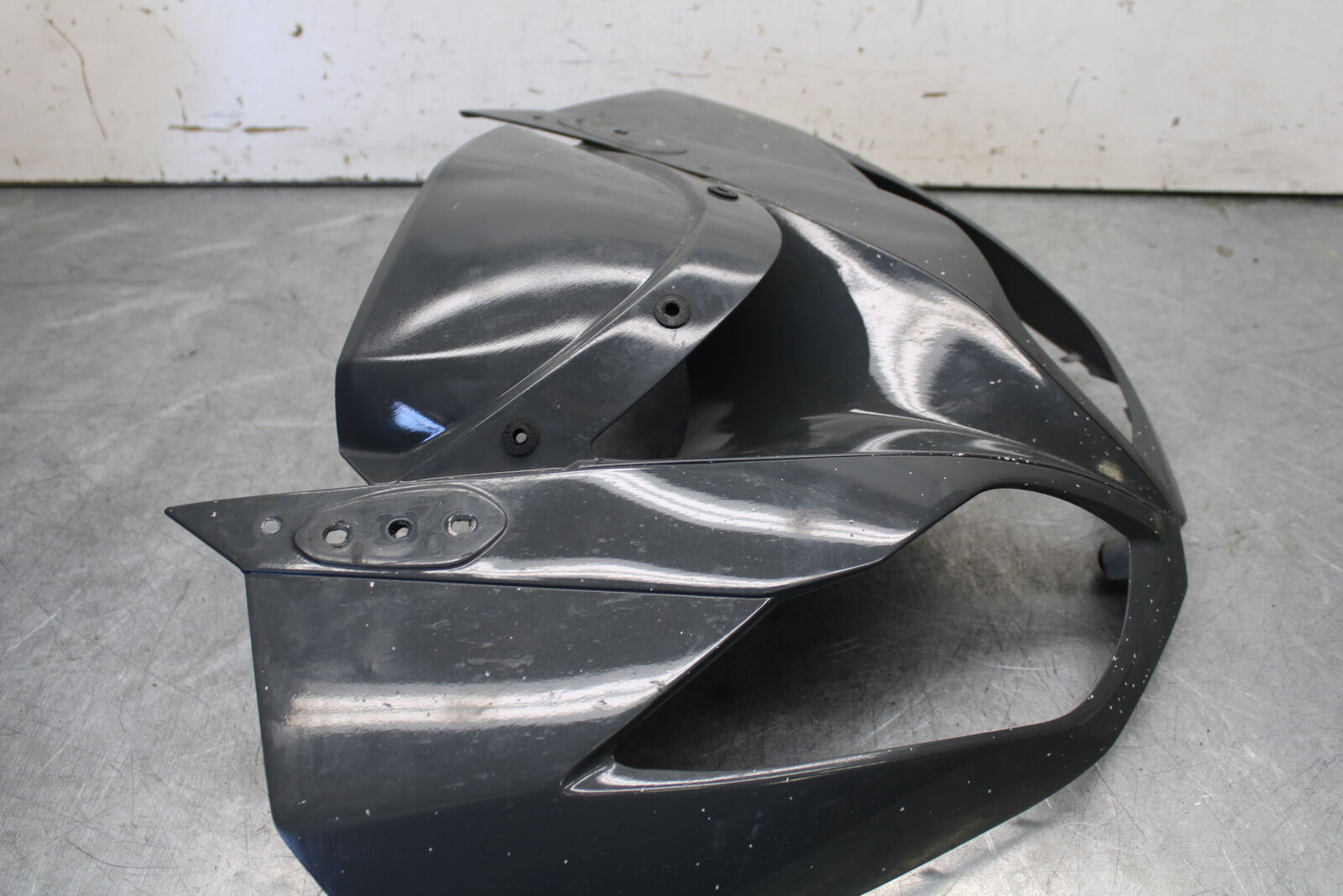 09-12 KAWASAKI NINJA ZX6R AFTERMARKET FRONT UPPER NOSE FAIRING COWL SHROUD BB656