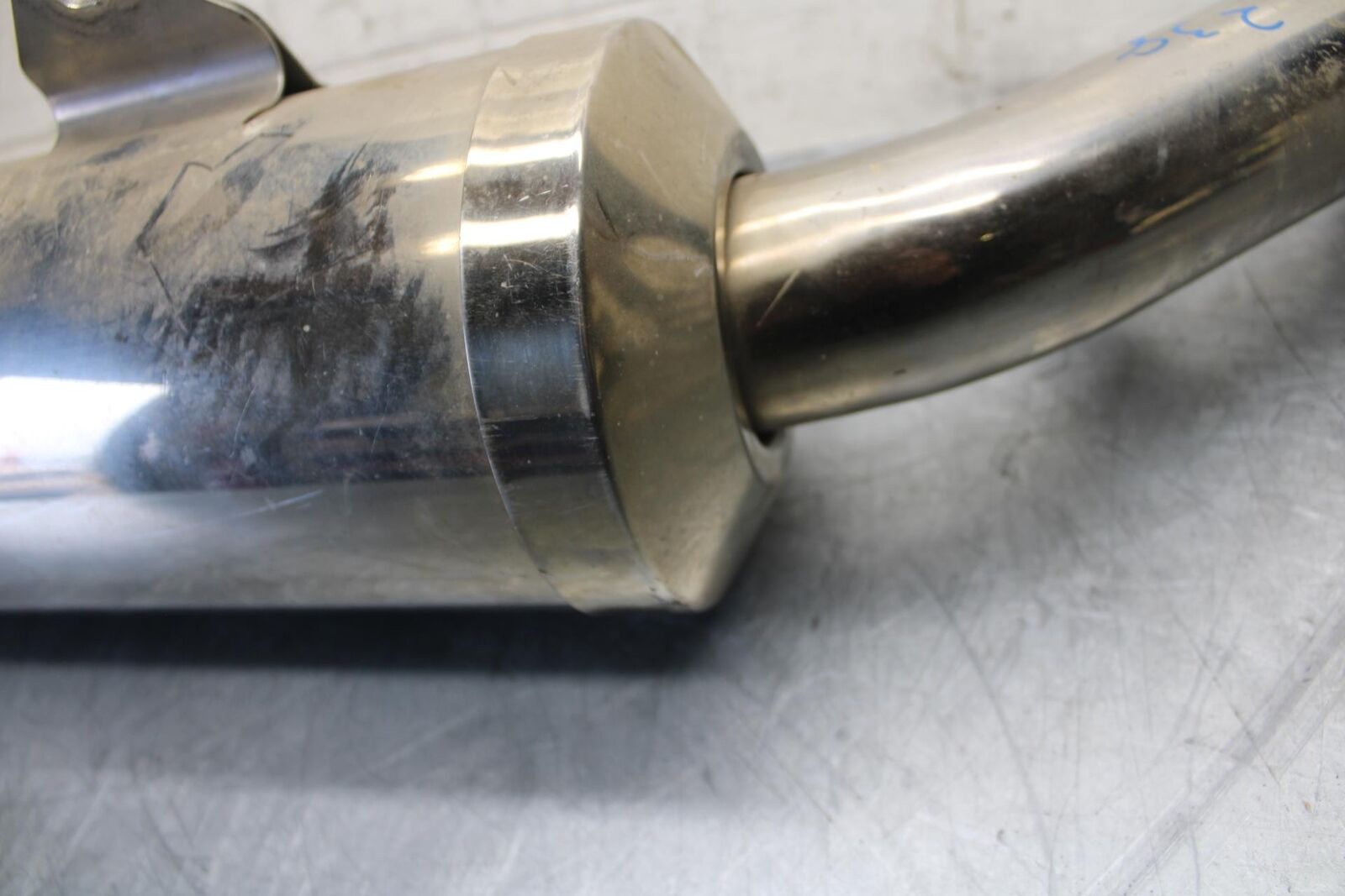 2016 Suzuki Bandit 1250S GSF1250SA ABS EXHAUST PIPE MUFFLER SLIP ON CAN  BB509