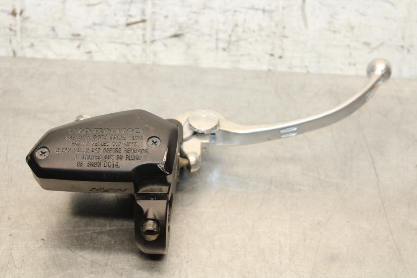 2014 Kawasaki Ninja 650 EX650E FRONT BRAKE MASTER CYLINDER w/ LEVER BB569