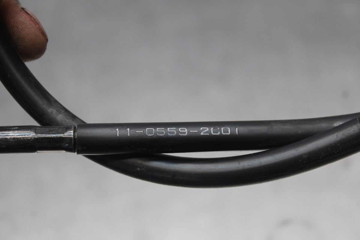 12 KAWASAKI NINJA 650 EX650E CLUTCH CABLE LINE BB926