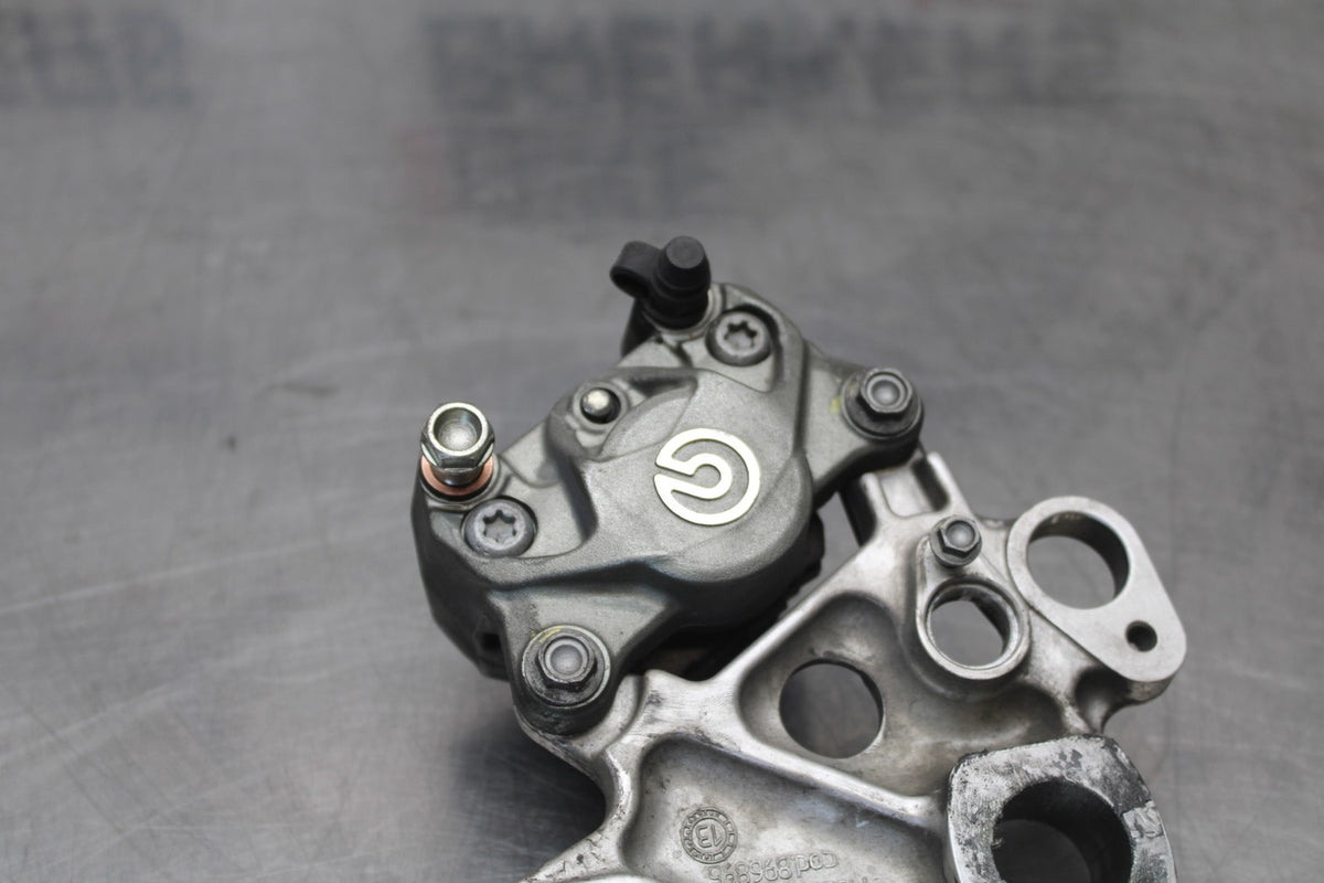 15 APRILIA RSV4 FACTORY APRC ABS REAR BACK BRAKE CALIPER W MOUNT BRACKET BB901