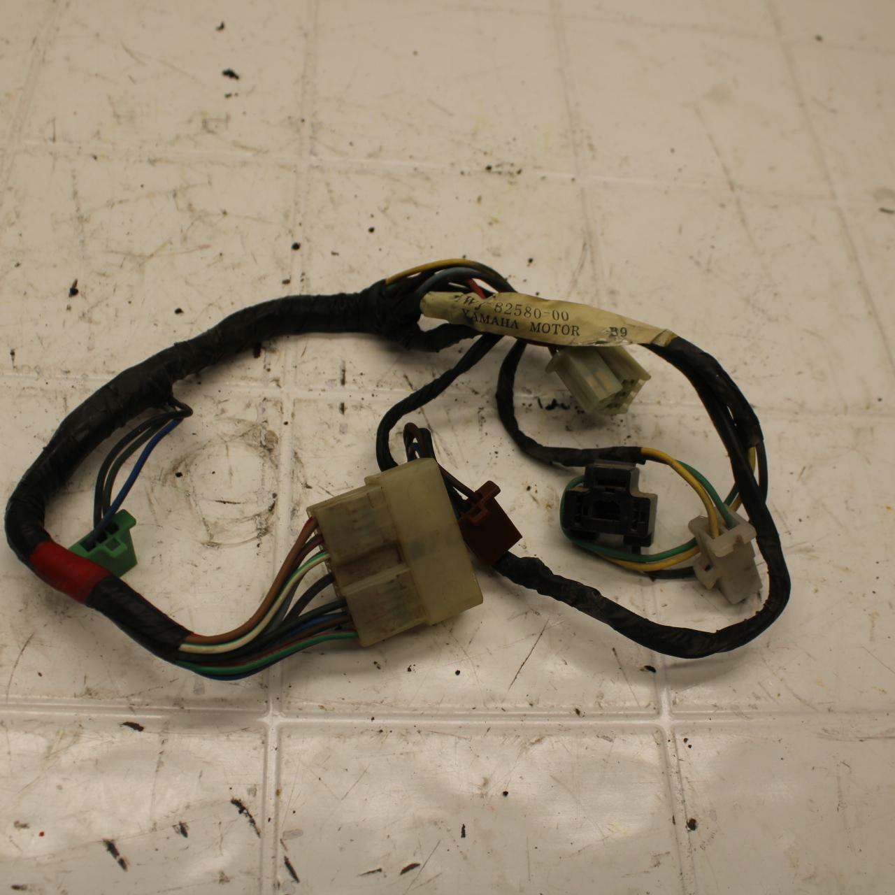 86-89 YAMAHA FJ1200 HEADLIGHT SPEEDO GAUGES WIRING HARNESS WIRE LOOM BB11