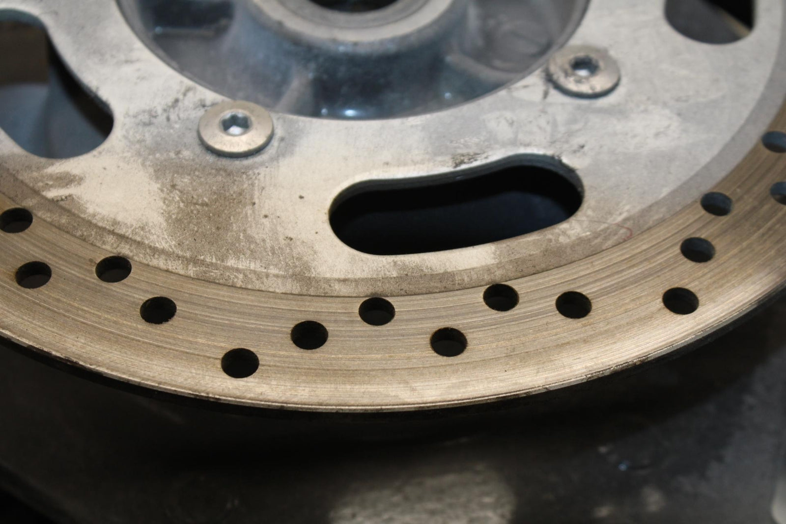 03-08 KAWASAKI VULCAN 1600 FRONT WHEEL LEFT RIGHT BRAKE ROTORS DISCS BB616