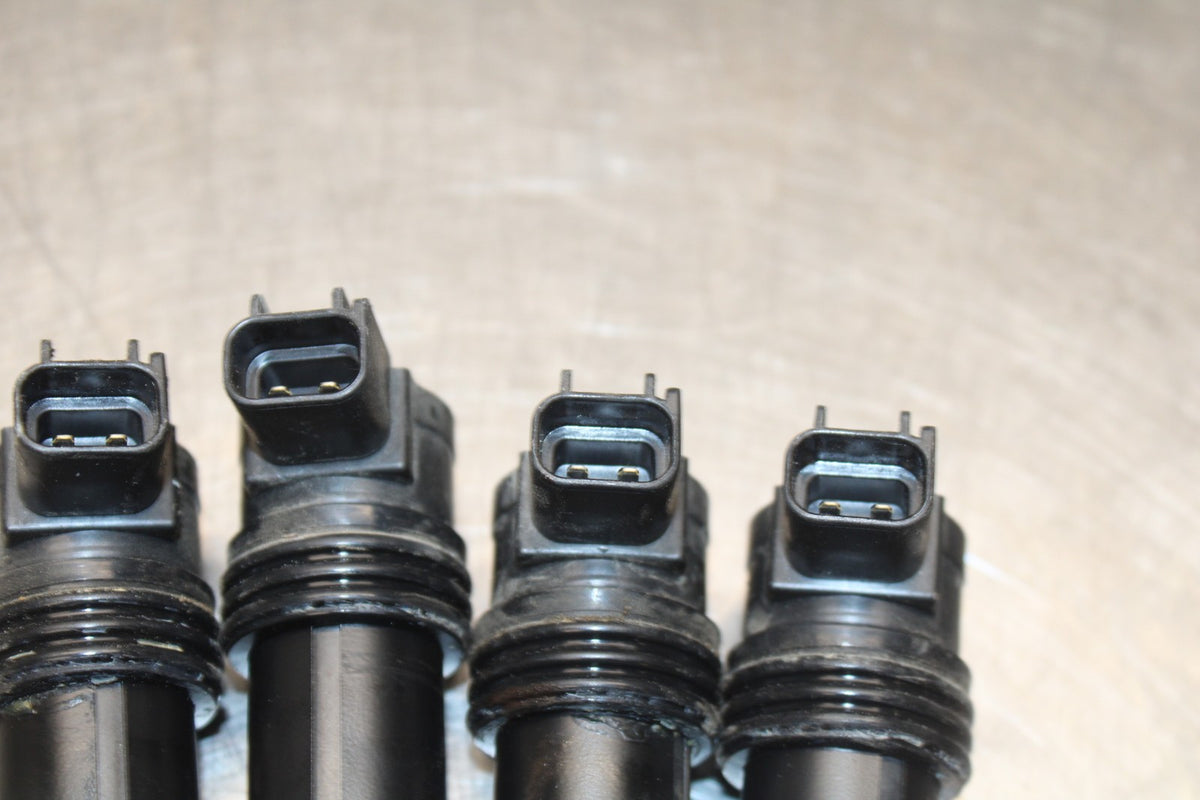 07-08 KAWASAKI NINJA ZX6R IGNITION COILS COIL SPARK PLUG CAPS BB937
