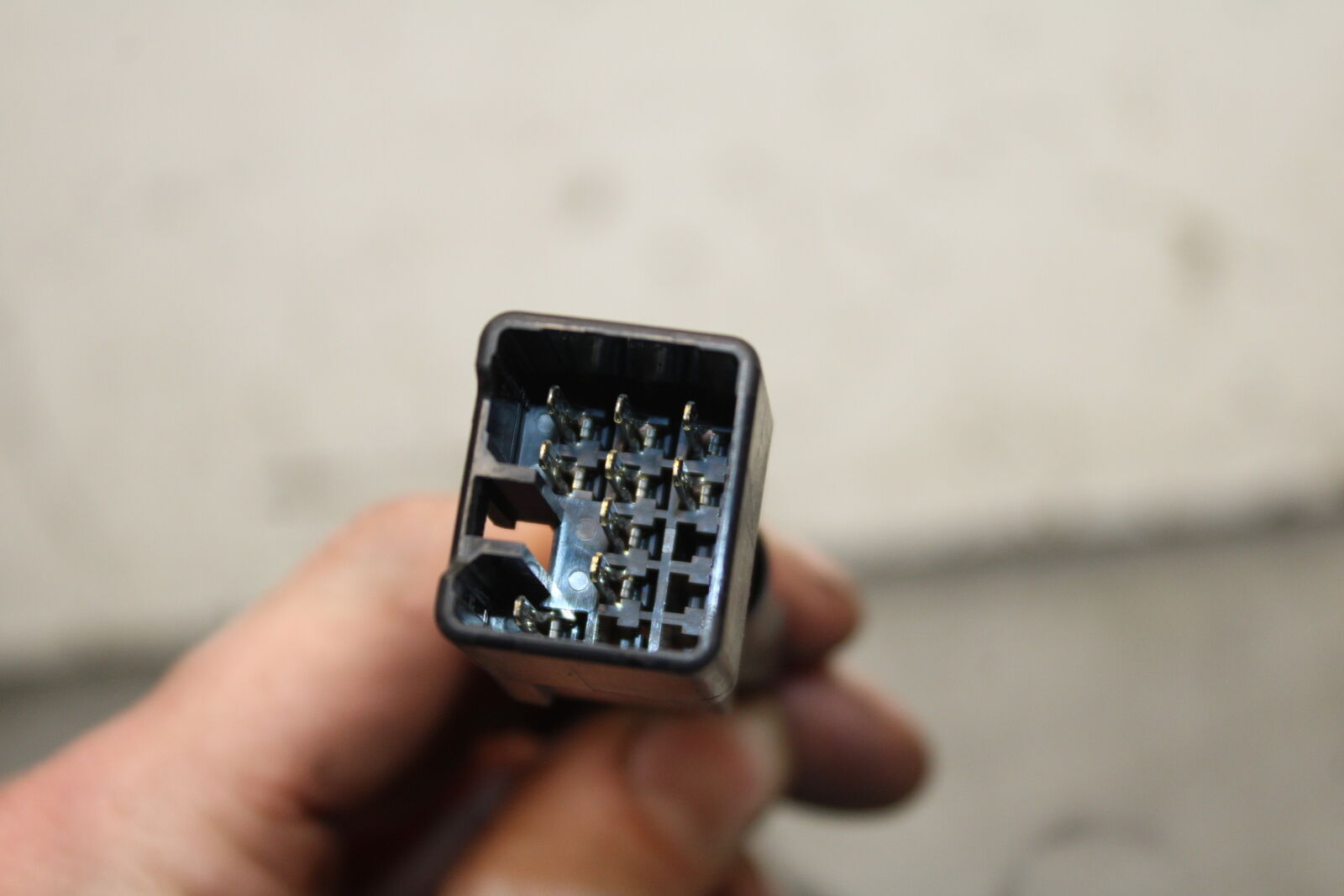 14-15 KAWASAKI NINJA 650 EX650F ABS LEFT CLIP ON HORN SIGNALS SWITCH  BB741