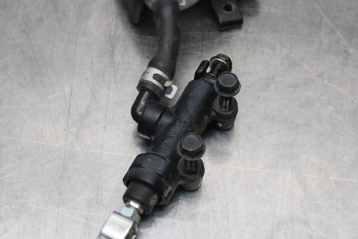 08 KAWASAKI VULCAN 900 REAR BACK BRAKE MASTER CYLINDER W RESERVOIR BB184