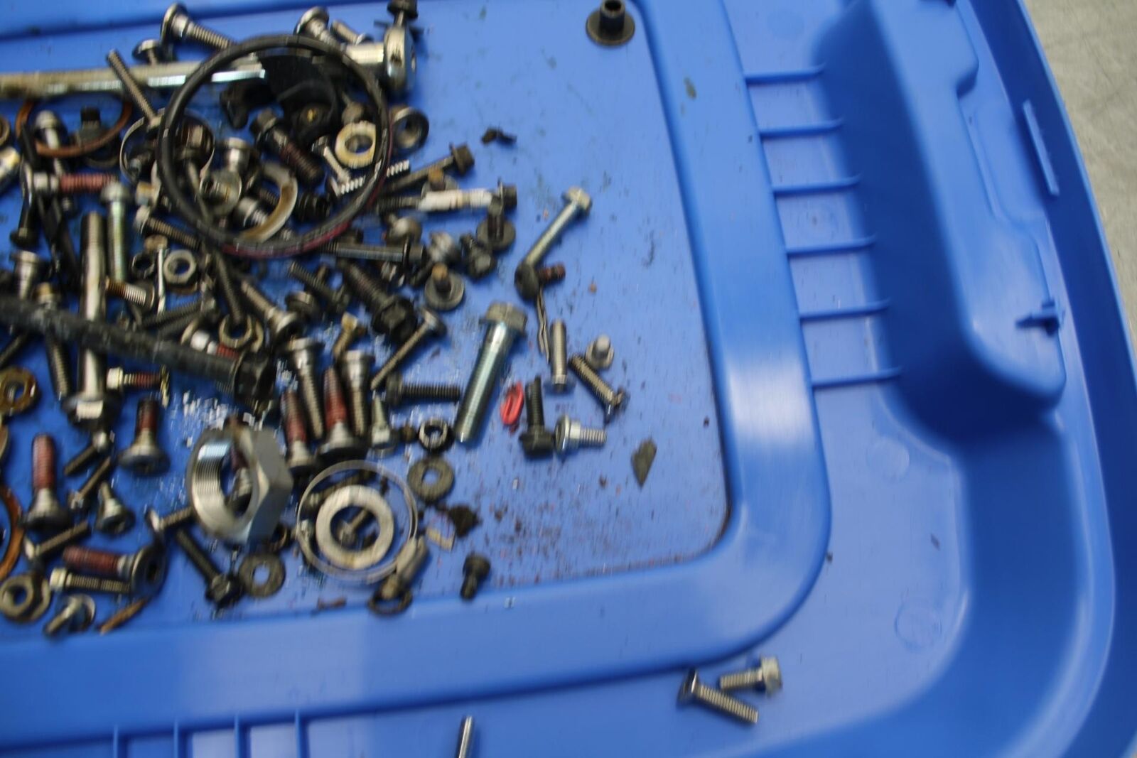 2012 Kawasaki Ninja ZX6R LEFTOVER MOUNTING BOLTS HARDWARE MOTOR SCREWS BB529