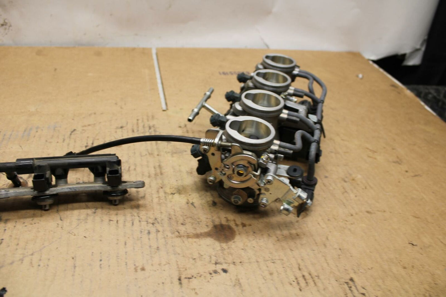 09-12 KAWASAKI NINJA ZX6R MAIN FUEL INJECTORS / THROTTLE BODIES BB383