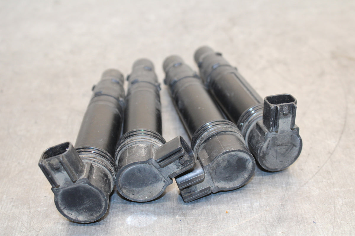 13-18 KAWASAKI NINJA ZX6R IGNITION COILS COIL SPARK PLUG CAPS BB118
