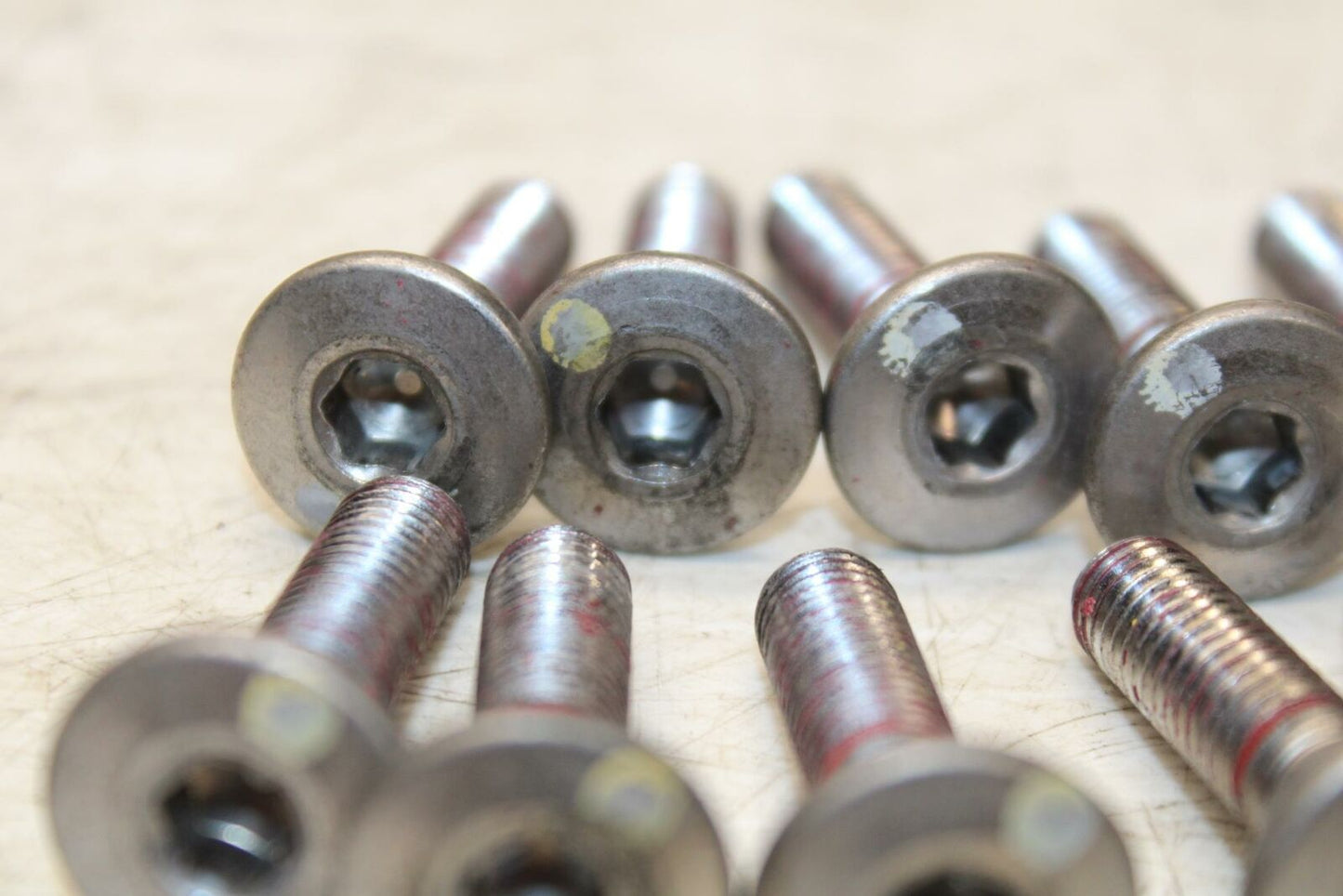 17-20 KAWASAKI NINJA 650 FRONT BRAKE ROTOR BOLTS DISC HARDWARE SCREW SET  BB364