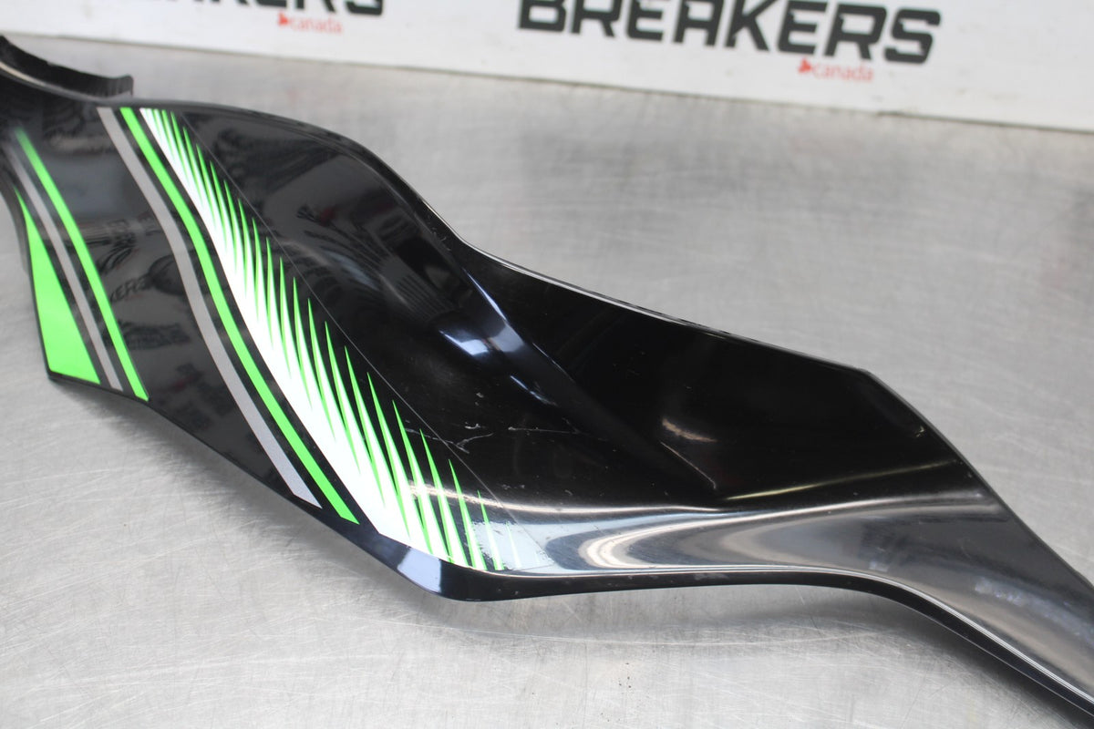 13-18 KAWASAKI NINJA ZX6R RIGHT MID SIDE FAIRING COWL PLASTIC BB908