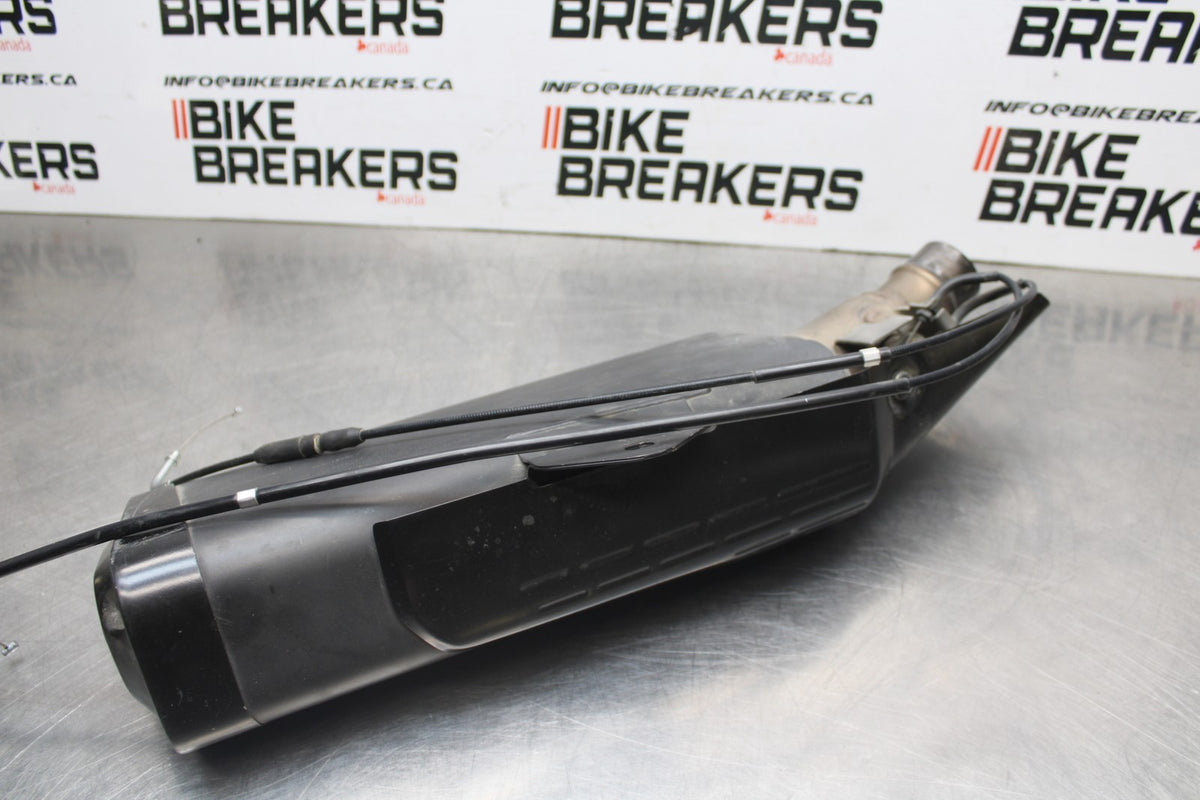 13-18 KAWASAKI NINJA ZX6R EXHAUST PIPE MUFFLER SLIP ON CAN SILENCER BB735