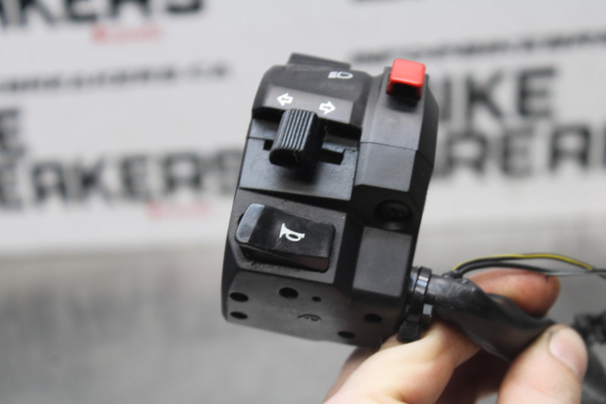 08-10 SUZUKI GSXR 600 LEFT CLIP ON HANDLE HORN SIGNALS SWITCH SWITCHES BB803