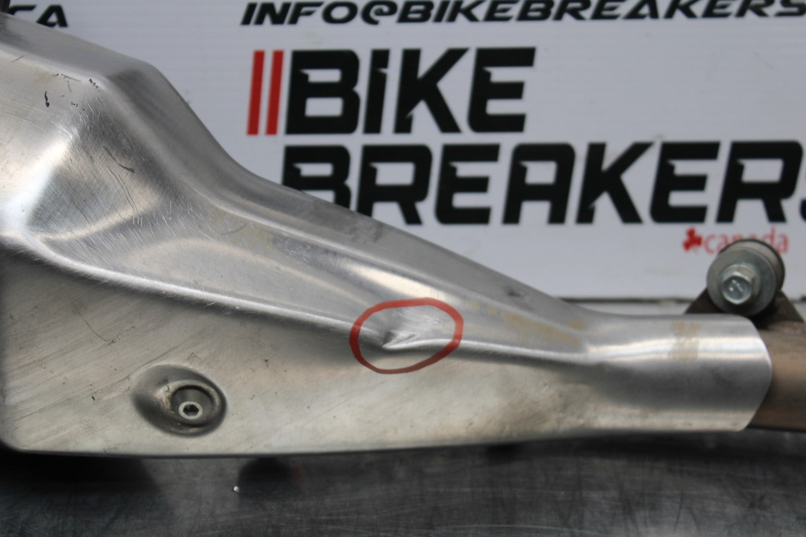 13-17 KAWASAKI NINJA 300 EX300 FULL EXHAUST SYSTEM HEADERS PIPE MUFFLER  BB187