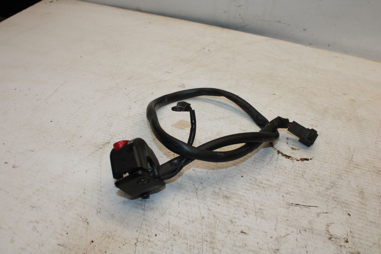 07-16 TRIUMPH STREET TRIPLE RIGHT CLIP ON HANDLE KILL OFF START SWITCH BB361