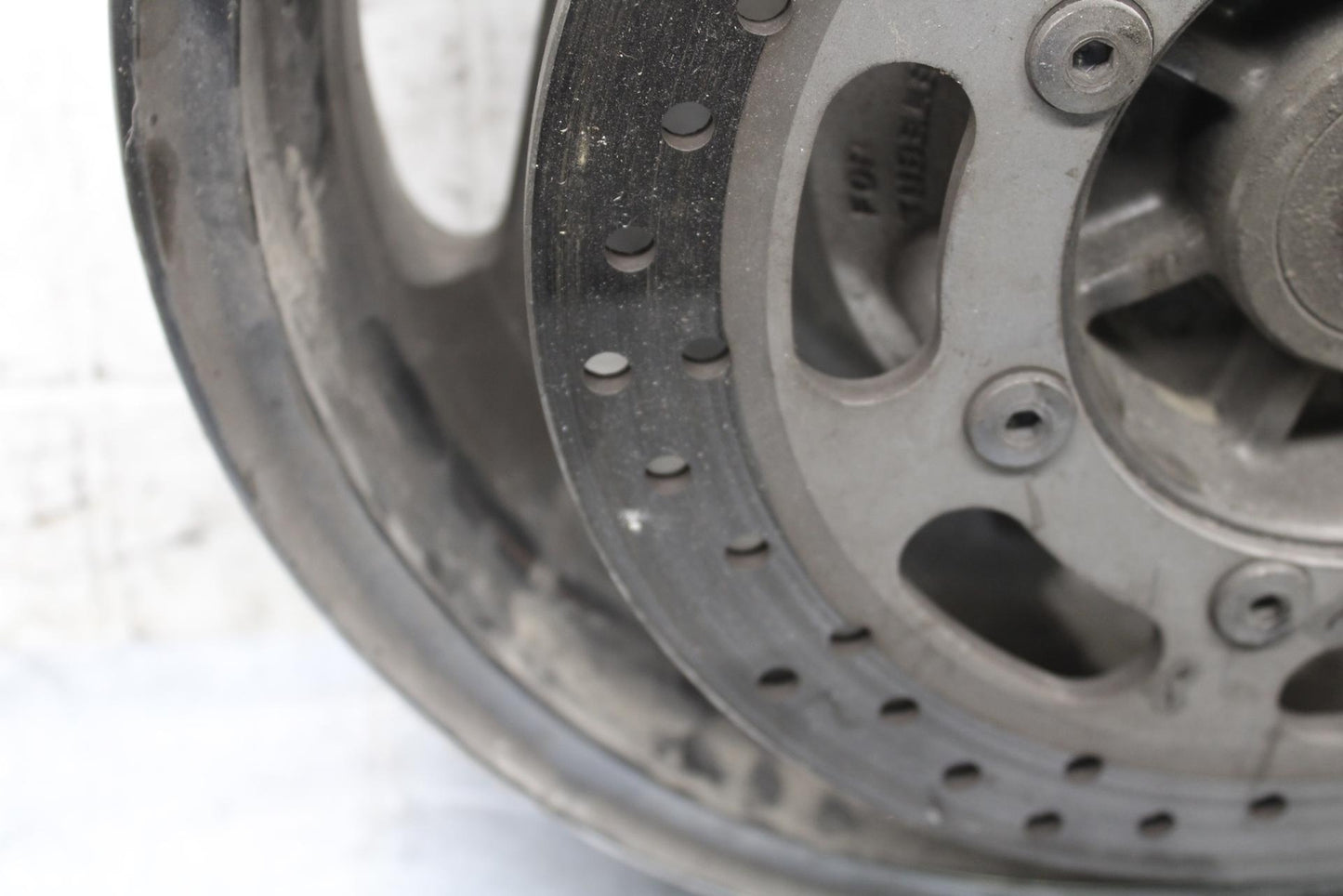 2005 Kawasaki Vulcan 1600 VN1600A WHEEL RIM REAR ROTOR BB574