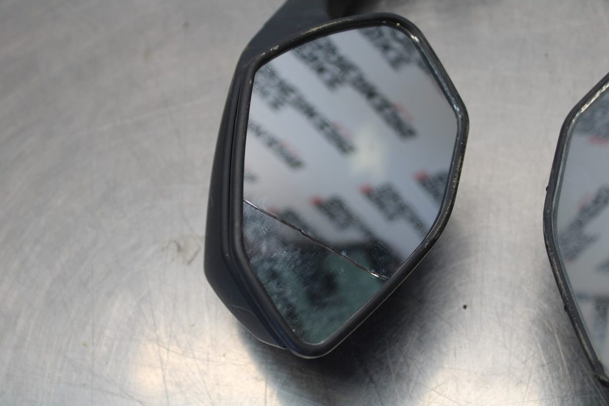 15-17 YAMAHA YZF R1 REAR VIEW MIRROR SET PAIR MIRRORS BB190