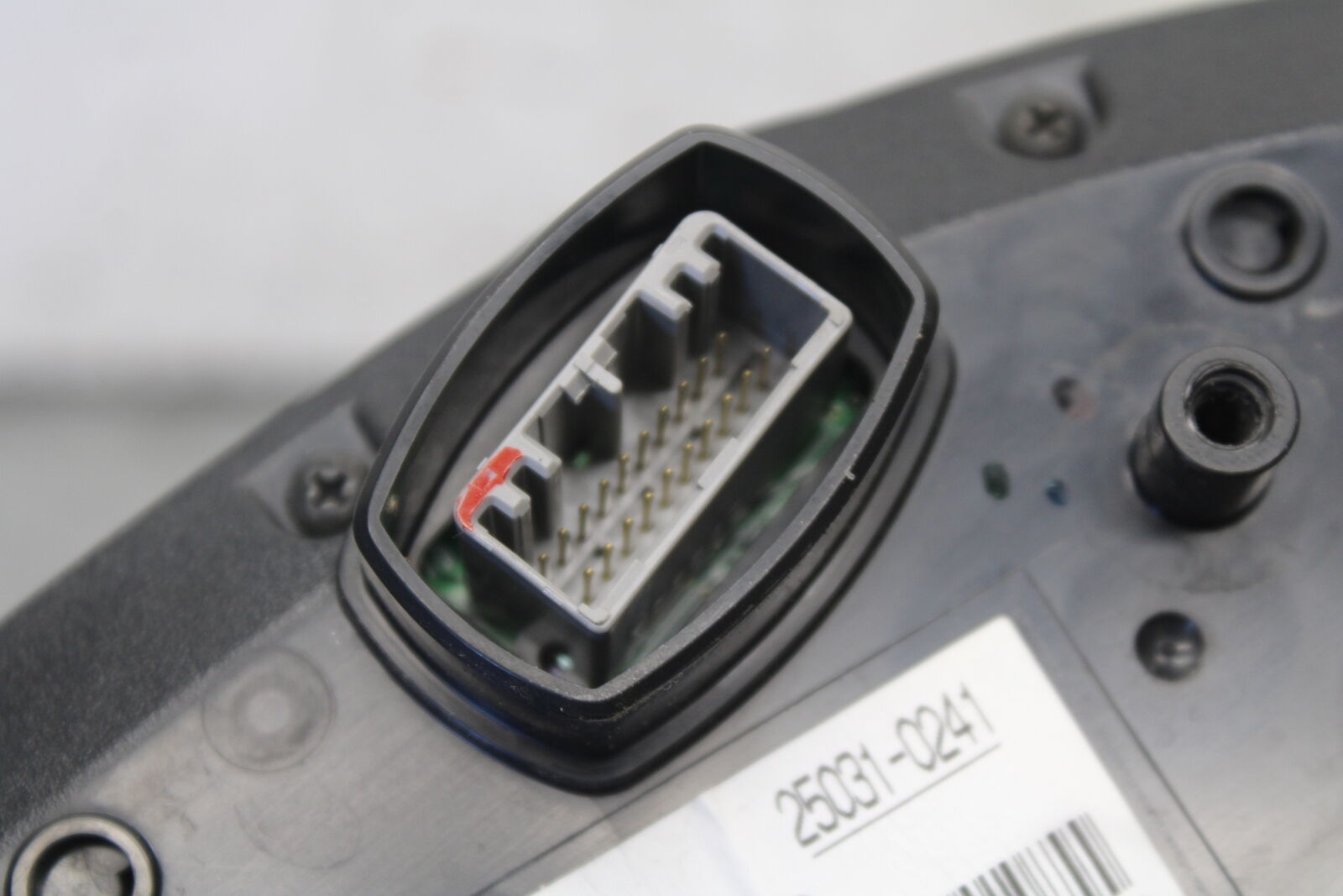 09-12 KAWASAKI NINJA ZX6R SPEEDO TACH GAUGES DISPLAY CLUSTER SPEEDOMETER BB698