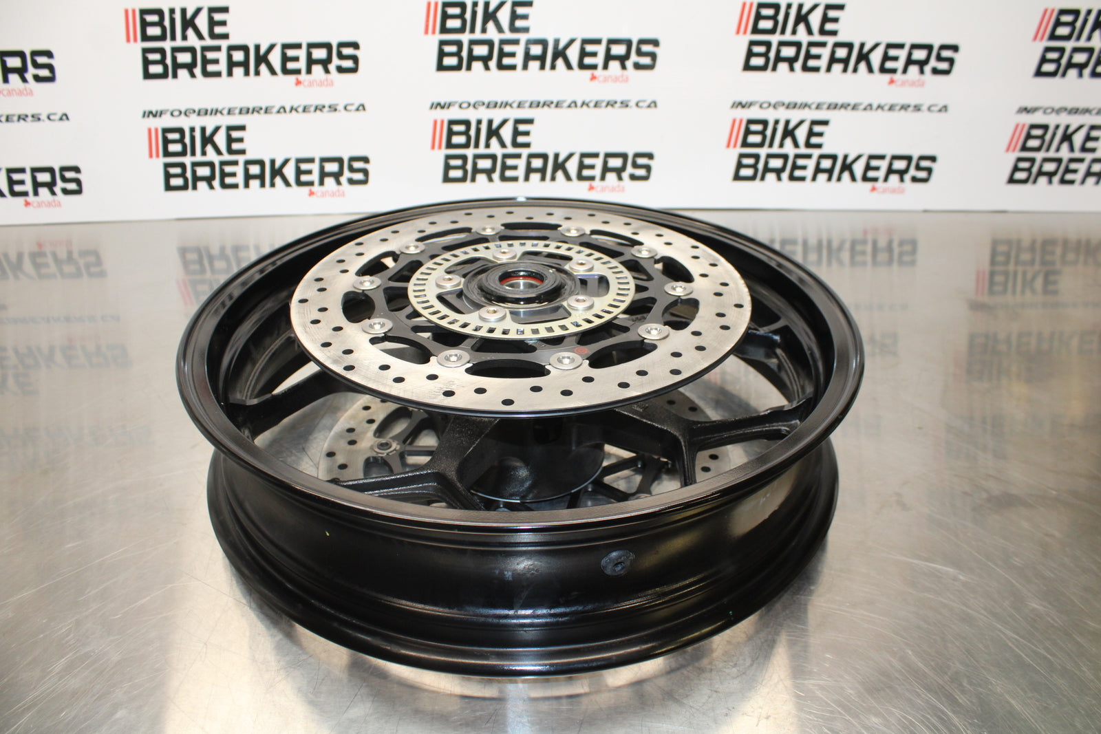 23-24 KAWASAKI NINJA ZX14R NEW!! FRONT WHEEL FRONT RIM & ROTORS BB141