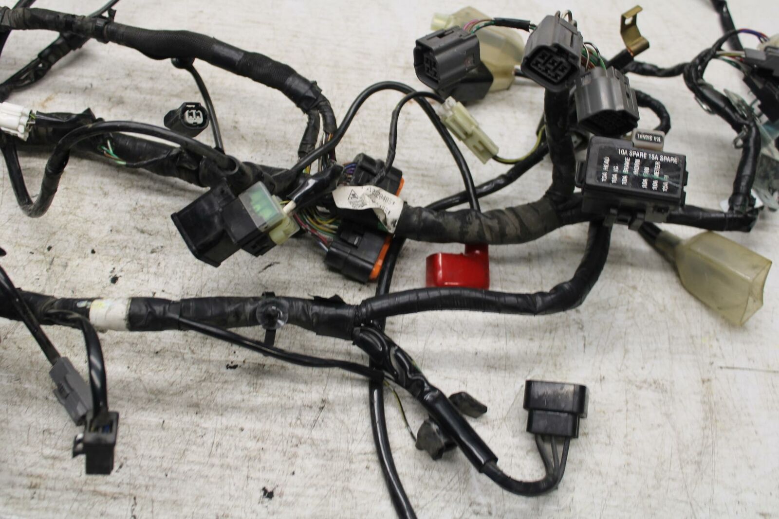 12-13 KAWASAKI EX300 NINJA MAIN ENGINE WIRING HARNESS MOTOR WIRE LOOM BB373