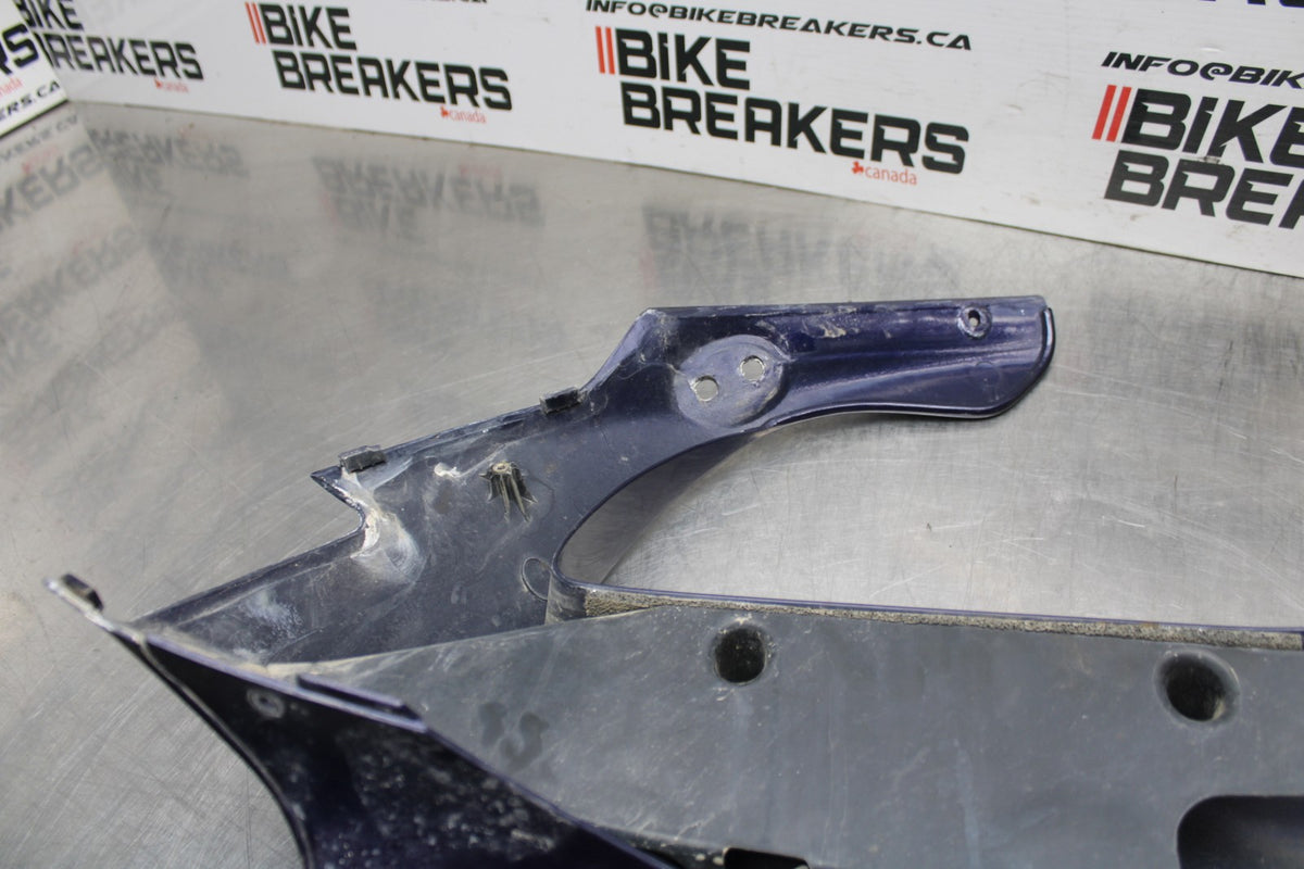98-05 HONDA SUPER HAWK 1000 VTR1000F RIGHT MID UPPER SIDE FAIRING COWL BB821