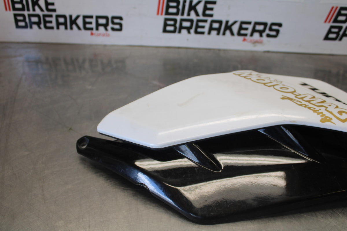 24 APRILIA TUONO V4 1100 FACTORY ABS RIGHT FRONT UPPER MID SIDE FAIRING BB887