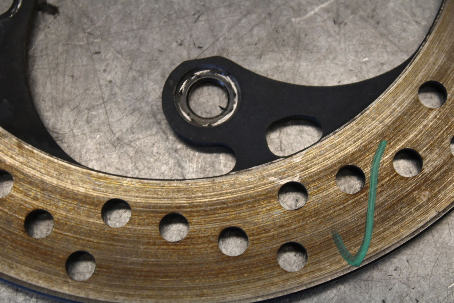 11-24 SUZUKI GSXR750 REAR ROTOR BACK BRAKE DISC BB687