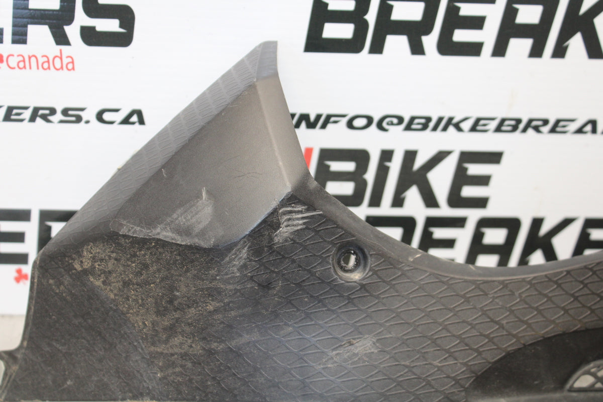 10-11 BMW S1000RR LEFT GAS TANK FUEL CELL PANEL COVER TRIM COWL  BB168