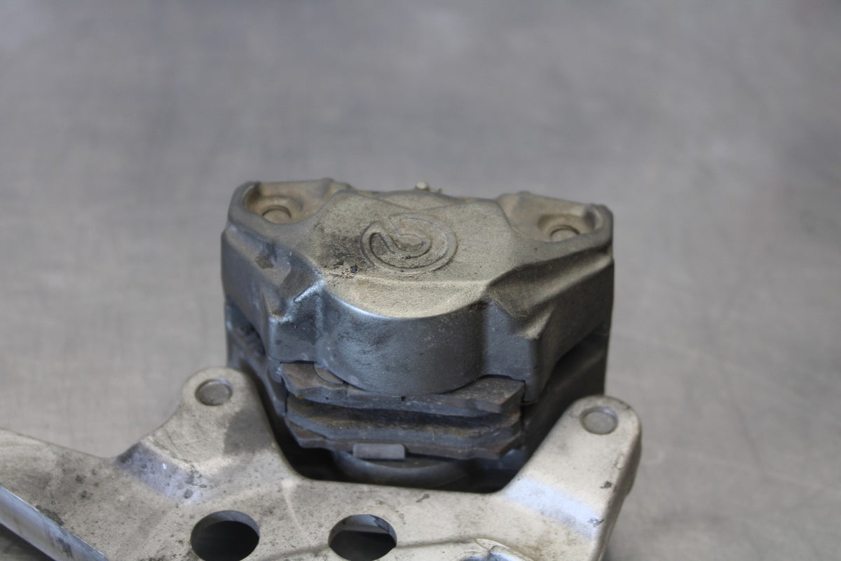 24 APRILIA TUONO V4 1100 FACTORY ABS REAR BRAKE CALIPER MOUNT BRACKET BB887