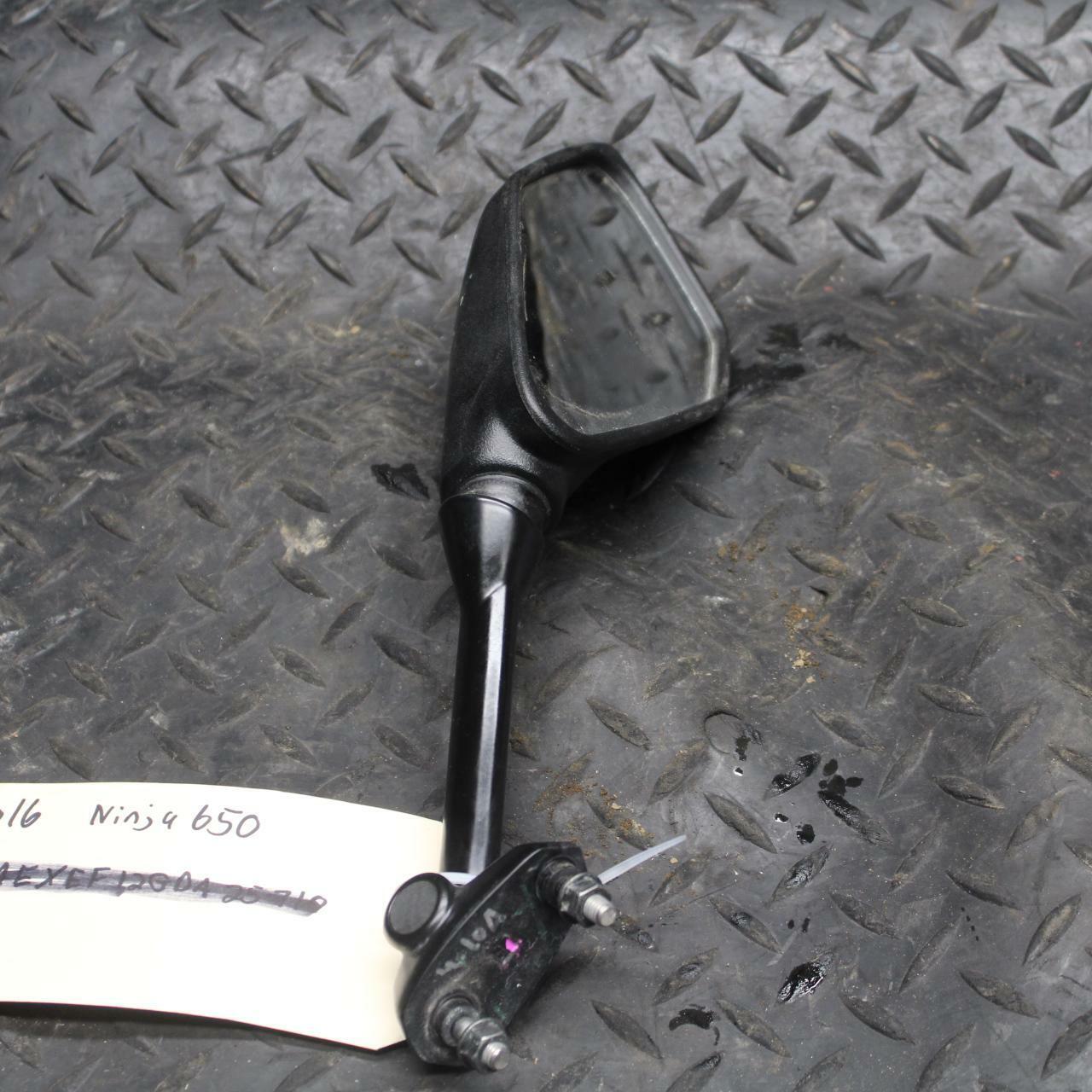 12-17 KAWASAKI NINJA 650 RIGHT SIDE REAR VIEW MIRROR BB211